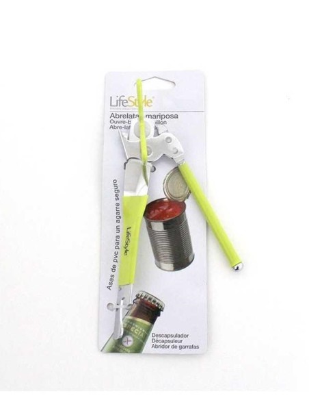 ABRELATAS TENAZA MANGO FORRADO SILICONA