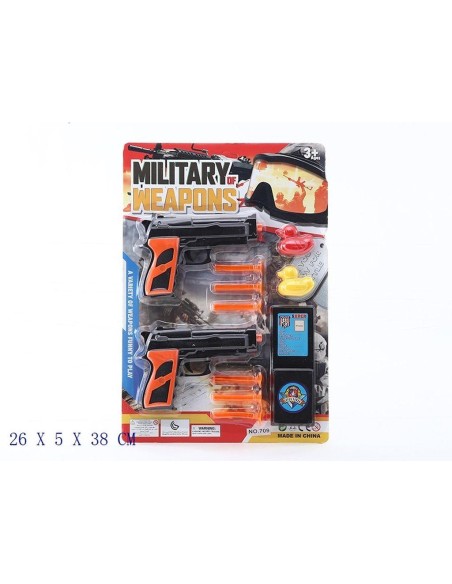 BL.POLICIA 2 PISTOLAS