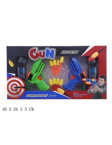 CAJA PISTOLAS LANZADORAS