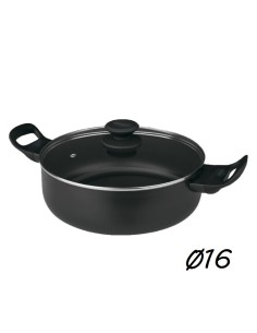 CACEROLA 16CM ALUMINIO INDUCCION LUXE