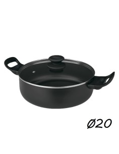 CACEROLA 20CM ALUMINIO INDUCCION LUXE