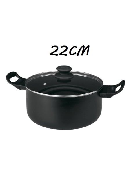 OLLA 22CM ALUMINIO INDUCCION LUXE