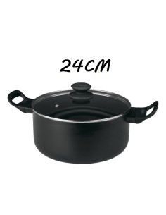 OLLA 24CM ALUMINIO INDUCCION LUXE