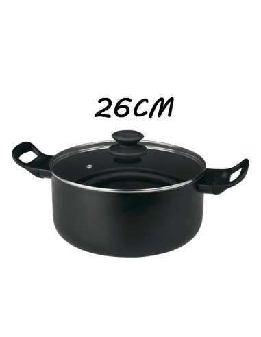 OLLA 26CM ALUMINIO INDUCCION LUXE