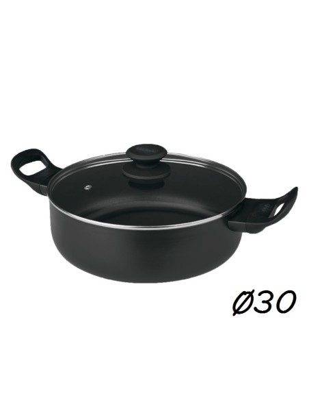 CACEROLA 30CM ALUMINIO INDUCCION LUXE