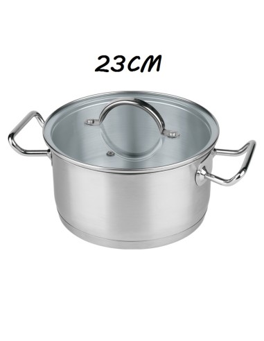 OLLA 23CM INOX C/TAPA MASTER