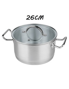 OLLA 26CM INOX C/TAPA MASTER