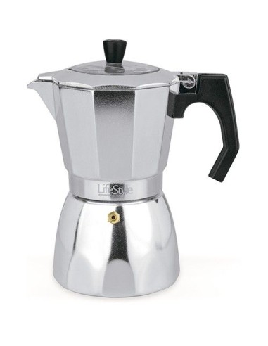 CAFETERA 12 TAZAS  ALUMINIO LA ITALIANA