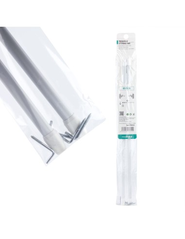 PORTAVISILLO EXTENSIBLE OVAL (40-65 CM) BLANCO