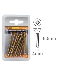 TORNILLO AGLOMERADOS 4X60MM