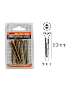 TORNILLO 5X60MM AGLOMERADOS