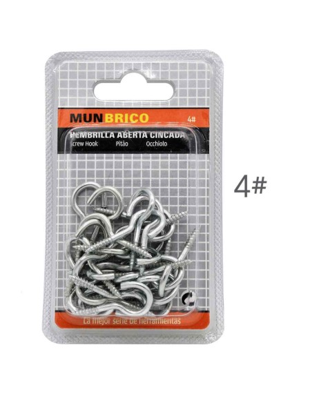 HEMBRILLA #4 ABIERTA ZINCADA