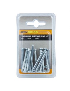 CLAVOS ACERO C.ANCHA 1-1/2