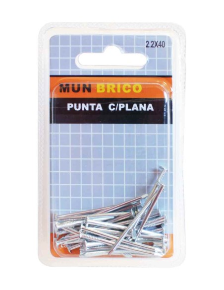 PUNTA 2.2X40MM CLAVO