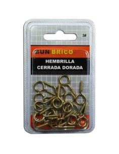 HEMBRILLA CERRADA DORADA 3#