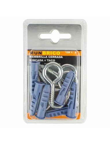 HEMBRILLA 12# CERRADA ZINCADA + TACO 8