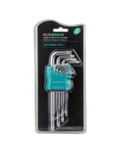 LLAVE 9UND TORX CROMADA MEDIANO