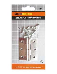 BISAGRA 2PU INOXIDABLE 2UDS