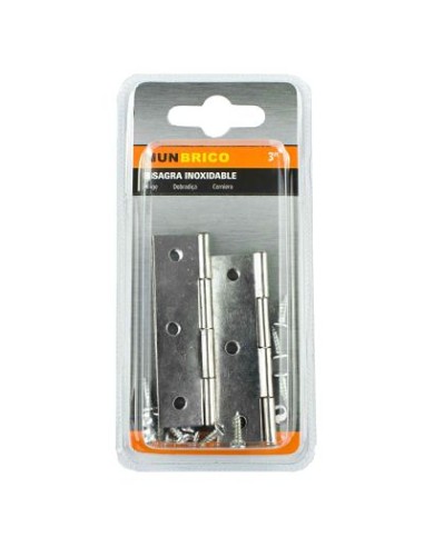 BISAGRA 3 PU INOXIDABLE 2 UNS