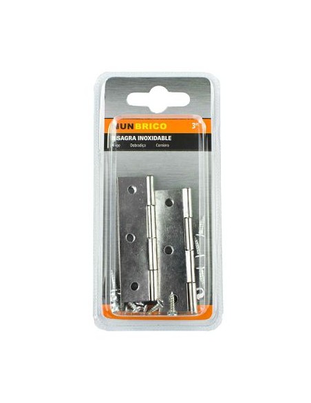 BISAGRA 3 PU INOXIDABLE 2 UNS