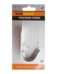 PERCHA 2UND INOXIDABLE DE PARED