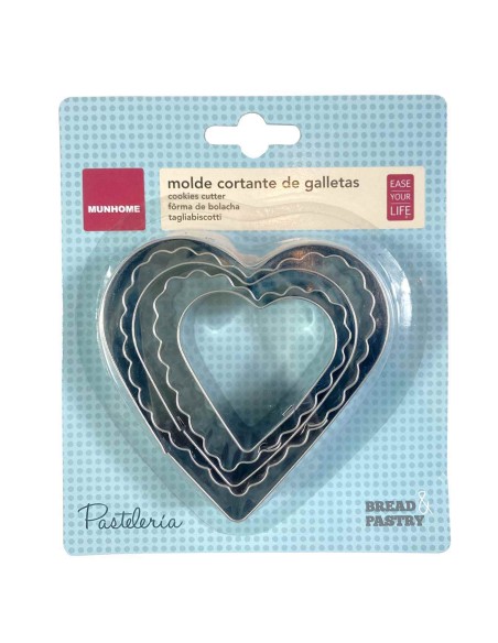 MOLDE CORTANTE GALLETAS CORAZON