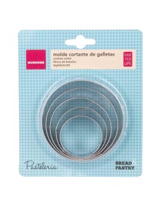 MOLDE CORTANTE GALLETAS RED.3.9 A8.2CM