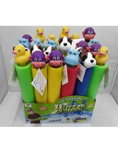 PISTOLA AGUA EVA ANIMALES 40CM EXP.24
