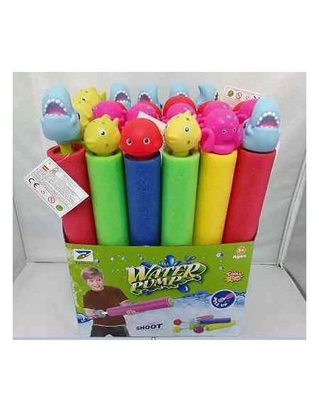 PISTOLA AGUA EVA PECES 40CM EXP.24