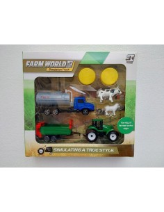 CAJA SET GRANJA (23X22CM) *