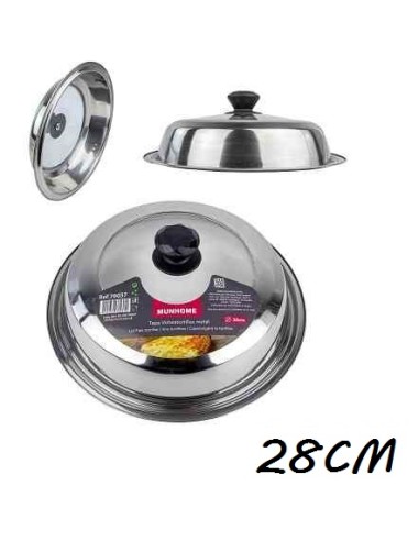 TAPA 28CM METAL