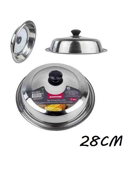 TAPA 28CM METAL