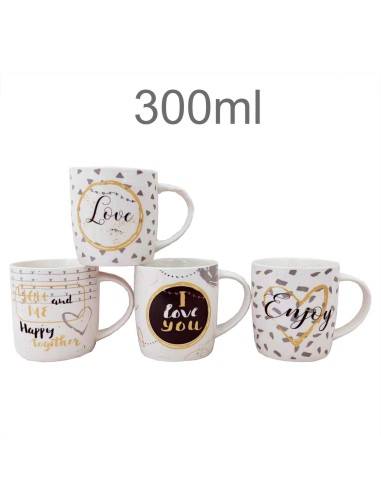 TAZA 300ML SURTIDAS