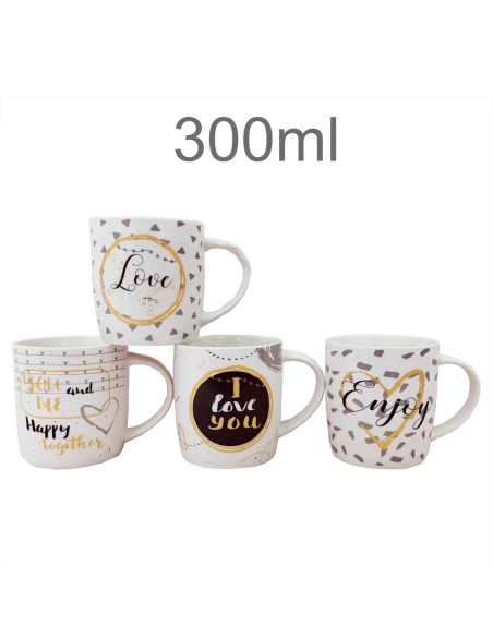 TAZA 300ML SURTIDAS