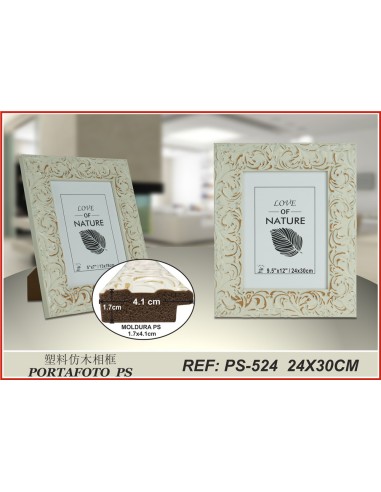 PORTAFOTO PLASTICO PS-524 24X30CM(9/18)