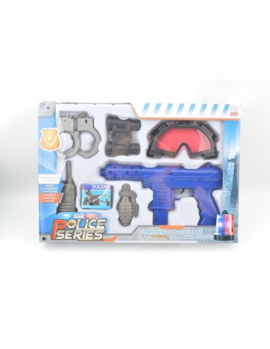 CAJA POLICIA METRALLETA *