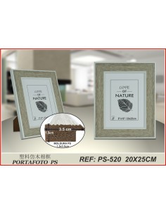 PORTAFOTO PLASTICO PS-520 20X25CM(12/24)
