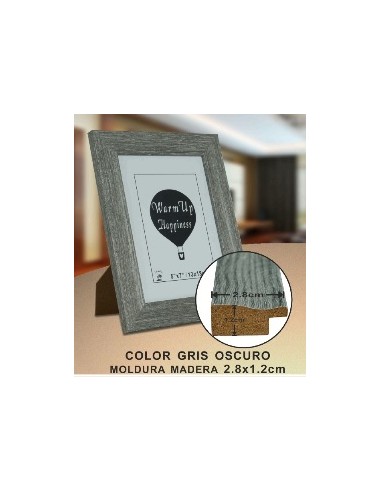 PORTAFOTO MADERA DM-403 20X25CM (12/24)