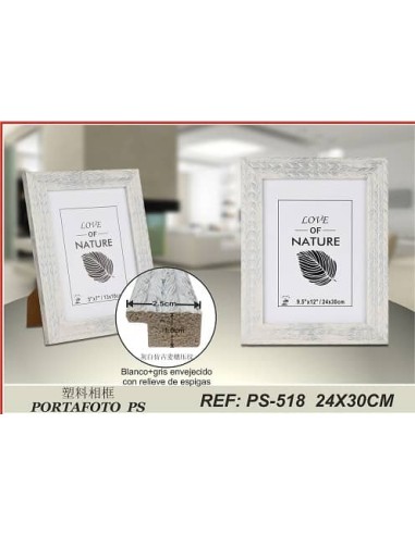 PORTAFOTO PLASTICO PS-518 24X30CM(9/18)