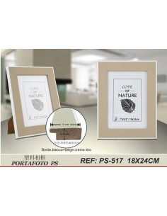 PORTAFOTO PLASTICO PS-517 18X24CM(12/24)
