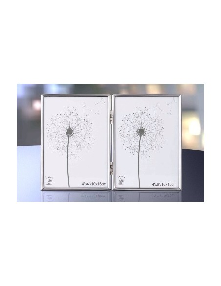 PORTAFOTO METAL CHD-299 2-15X20CM(12/24)