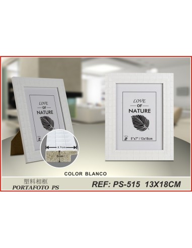 PORTAFOTO C.BLANCO PS-515 13X18CM(12/36)