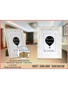 PORTAFOTO MADERA DM-890 20X30CM (12/24)