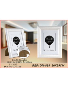 PORTAFOTO MADERA DM-889 20X25CM (12/24)