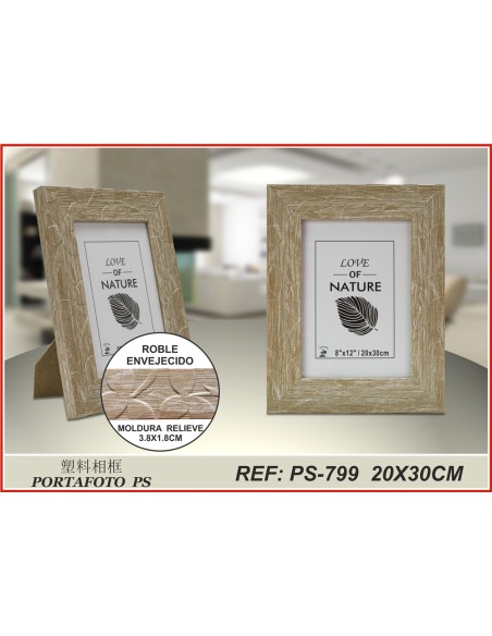 PORTAFOTO ROBLE PS-799 20X30CM(9/18)