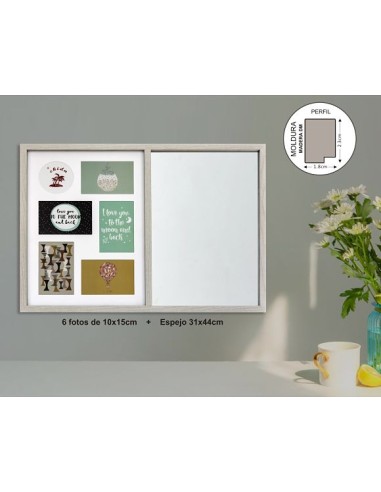PORTAFOTO+ESPEJO DM-8013 67X47CM(6)