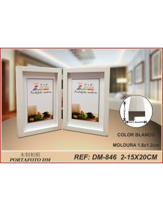 PORTAFOTO M.DOBLE DM-846 15X20CM(6/24)