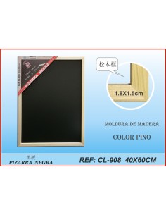 PIZARRA NEGRA CL-908 40X60CM