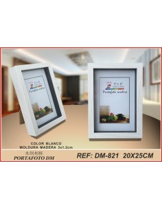 PORTAFOTO MADERA DM-821 20X25CM