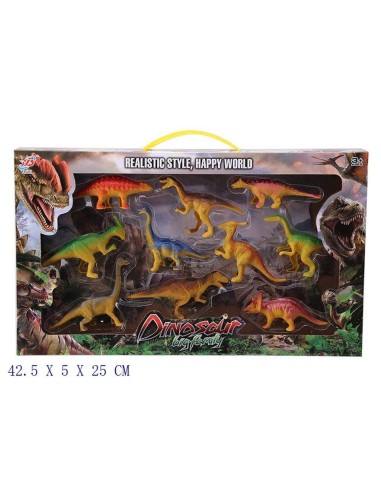 DINOSAURIOS 10 UDS CAJA